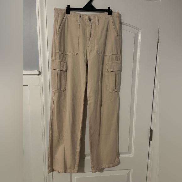 Altar'd State Pants - Altar'd State Women’s Beige Cargo Pants